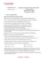 22  Đề hsg sinh số 22
