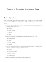 Chapter 3  presentaiotn information (f2 acca)