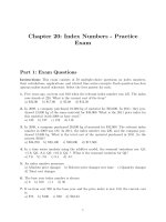 Chapter 20  index numbers