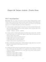 Chapter 26 variance analysis