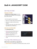 JavaScript DOM