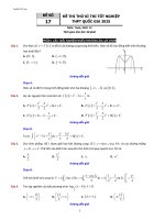 Đề số 17 TN THPT QG 2025