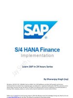Hana Finance Implementation (Sap Learning).Pdf