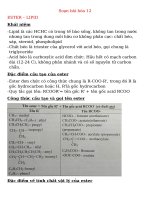 Soạn bài hóa 12