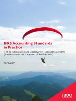 Ifrs accounting standards in practice