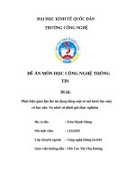 Đề tài phát hiện gian lận thẻ tín dụng bằng một số mô hình học máy và học sâu so sánh và Đánh giá thực nghiệm