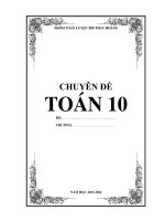TOÁN 10 KNTT BÀI 1 MỆNH ĐỀ
