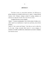 Luận văn a vietnamese american cross cultural study of giving comments on contestants’ performance by judges in vietna nd american idol