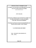 Luận văn grammatical errors in paragraph writing of first year english major students at school of foreign languages thai nguyen university