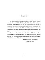 Luận văn nghiên cứu việc dịch văn bản quản lý hành chính giữa tiếng anh và tiếng việt