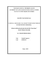 Luận văn using debates topics to increase students’ participation in english classes at national economic technical college