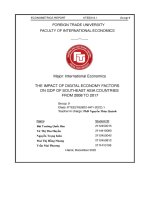 The impact of digital economy factors on gdp of southeast asia countries from 2008 to 2017