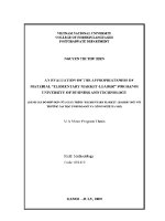 Luận văn an evaluation of the appropriateness of material elementary market leader for hanoi university of business and technology