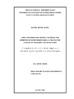 Luận văn sử dụng tài liệu Đọc bổ trợ Để cải thiện kĩ năng Đọc của sinh viên trường cao Đẳng cơ khí luyện kim thái nguyên