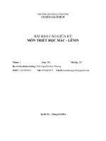 Tiểu luận phân tích Ảnh hưởng của ai lên ngành kế toán kiểm toán dưới góc nhìn triết học