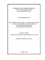 Luận văn cấu trúc có Động từ phản thân tiếng nga và phương thức chuyển dịch sang tiếng việt ngôn ngữ
