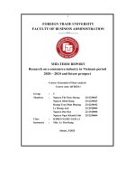 Mid term report research on e commerce industry in vietnam period 2020 – 2024 and future prospect