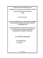Luận văn an analysis of president barack obama’s speech at president nelson mandela’s memorial from critical discourse analysis perspectives