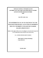 Luận văn an experimental study on the effect of the sele selected reading activities on hai phong private university's english non majors' reading proficiency