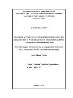 Luận văn teachers' difficulties in teaching english listening skills to the 11th grade at daimo high school hanoi and some suggested solutions