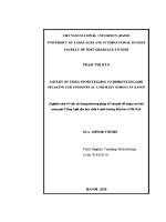 Luận văn a study on using storytelling to improve english speaking for students at a primary school in hanoi