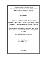 Luận văn a study of politness strategies in the conversational activities of the course book market leader intermediate