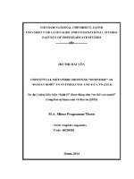 Luận văn Ẩn dụ Ý niệm biểu hiện kinh tế Được dùng như cơ thể con người trong báo nytimes com và fica vn 2013 linguistics