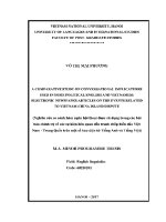 Luận văn a comparative study on conversational implicatures used in some political english and vietnamese electronic newspaper articles on the events related to vietnam china island dispute