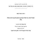 Luận văn nghiên cứu về sự Ảnh hưởng của một số nhân tố văn hóa mẹ Đẻ lên việc tham gia học nói tiếng anh của sinh viên không chuyên năm thứ nhất trường Đại học công nghiệp hà nội