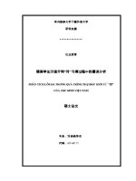 Luận văn phân tích lỗi sai trong quá trình thụ Đắc giới từ 对 của học sinh việt nam giáo dục học