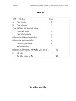 Tiểu luận cơ sở vật chất kỹ thuật bằng Đường hàng không – lý thuyết và thực tiễn tại việt nam