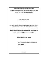 Luận văn an evaluation of the esp course for third year students at industrial economics and technology college