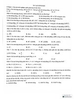 Ôn tập hình học   toán 11