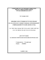 Luận văn Вводные Конструкции В Русском Языке На Материале Художественных Произведений Современной Русской Литературы