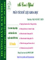 Slide Bài giảng Mô hình cấu trúc tuyến tính SEM trên R Studio