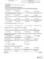 Đề thi cki 2 toán 11