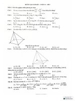 Đề Ôn cki 2 toán 11 Đề 2