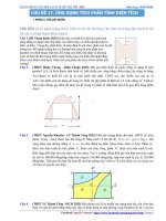 NGÂN HÀNG CÂU HỎI 2025 - TRẢ LỜI NGẮN - CHỦ ĐỀ 17: ỨNG DỤNG TÍCH PHÂN GIẢI TOÁN DIỆN TÍCH
