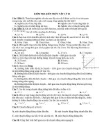 Đề test vật lý 10
