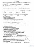 Đề Ôn cki 2 lí 11