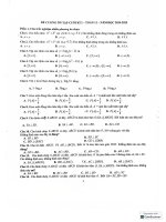 Đề cương Ôn cki 2 toán 11