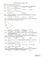Đề Ôn cki 2 toán 11 Đề 1