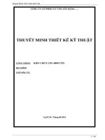 20171016   thuyết minh thiết kế kỹ thuật bồn chứa 3500t   10 chân