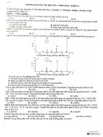Đề cương Ôn tập hki 1 hoá 11