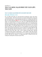 Chương 27 teo van Động mạch phổi với vách liên thất kín