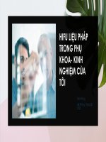 2  hifu therapy   sharing my experience   vnm
