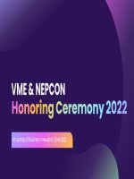 Mẫu Đề xuất kế hoạch tổ chức giải thưởng vinh danh