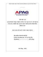 Bài tập lớn quản trị thiết bị