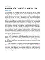 Chương 13 doppler màu trong hình Ảnh tim thai