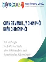 3  bs lê thị phương lan   quan Điểm mới về chọn lọc phôi khảm